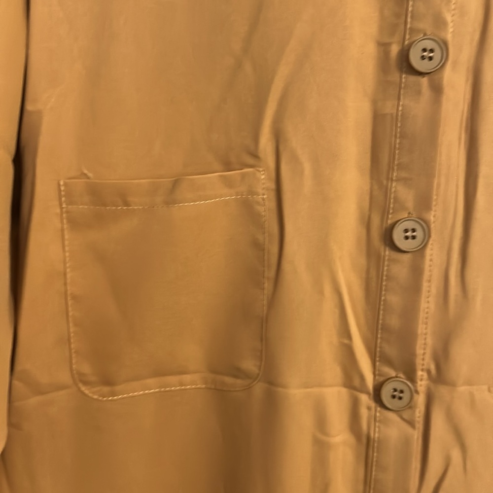 Madepants  Mustard Button Up Jumpsuit - Picture 4 of 6